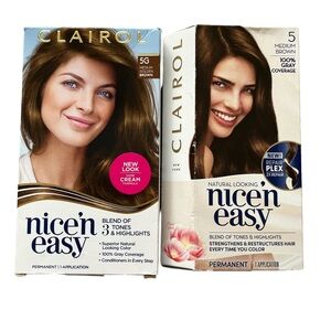 Nice’n easy Clairol Hair Color 2 Packs